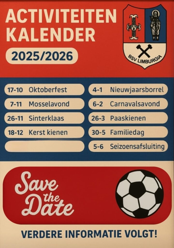 De nevenactiviteiten van dit seizoen